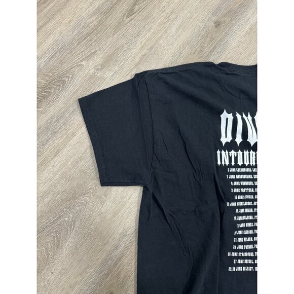 Vintage Y2K Slayer Divine Intourvention Band Tee Skull Bones Concert Tour Promo - Picture 13 of 16